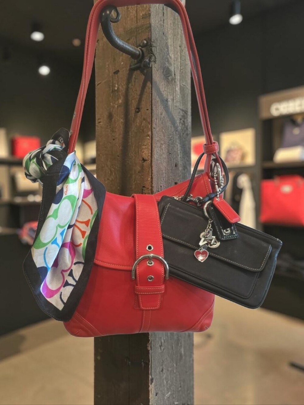 Coach Vintage Y2K RED SOHO BUNDLE